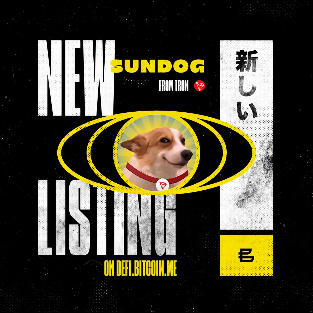 BitcoinMe_'s tweet photo. 🌞 Welcome @SUNDOG_TRX to #Bitcoinme! 🐕✨ Fresh from the @SunPumpMeme Fair, $SUNDOG is ready for you to discover on our platform.

Swap #SUNDOG: https://t.co/fB1Ebo5pcI

#SUNDOG #MemeCoin #TronNetwork #NewSwap #DeFi https://t.co/IxDD6SlZdP