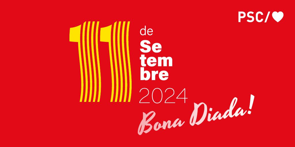 PSC Vallès Occidental (@pscvocc) on Twitter photo Des del <a href="/PSCVOCC/">PSC Vallès Occidental</a> volem festejar aquesta celebració que referma la voluntat dels socialistes d'avançar pel camí del respecte, la convivència i l’acord en aquesta nova etapa de <a href="/salvadorilla/">Salvador Illa Roca</a> com a president de la Generalitat.
Bona #Diada2024!
#DiadaDeTothom Des del <a href="/PSCVOCC/">PSC Vallès Occidental</a> volem festejar aquesta celebració que referma la voluntat dels socialistes d'avançar pel camí del respecte, la convivència i l’acord en aquesta nova etapa de <a href="/salvadorilla/">Salvador Illa Roca</a> com a president de la Generalitat.
Bona #Diada2024!
#DiadaDeTothom