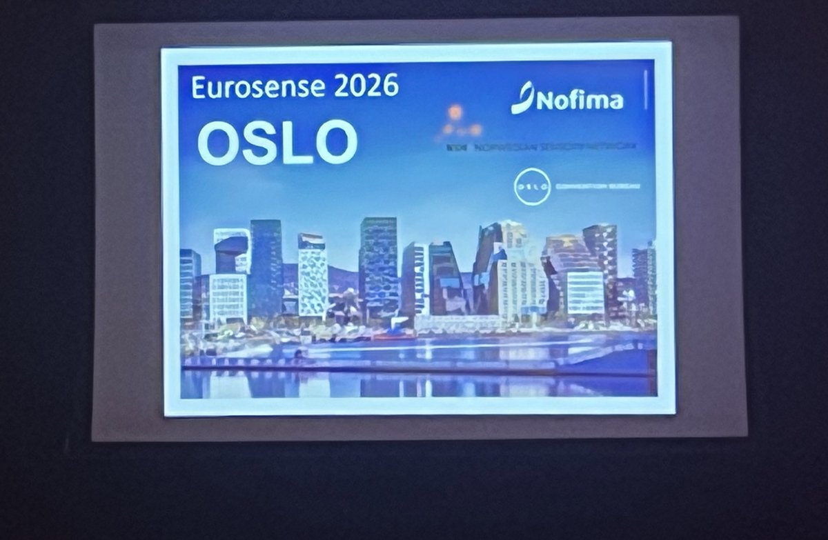 SensoStat's tweet photo. 🙌Thanks to the organizers and participants for an amazing Eurosense 2024! 🇮🇪
We’re already looking forward to meeting again in Oslo for the next EuroSense. 🌟🇳🇴
#Eurosense2025 #SensoStat #Oslo #Networking #Innovation https://t.co/Ua43FvaLO6