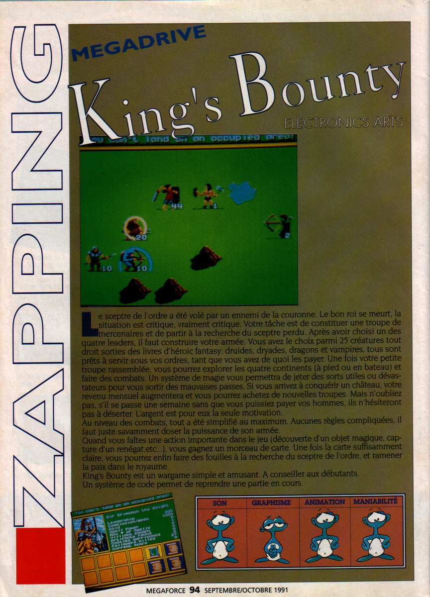 AllmightoFranky's tweet photo. On continue avec La version #MasterSystem de #AlienStorm,puis du... #rpg sur #Megadrive avec #FaeryTale,#FatalLabyrinth et #KingsBounty!! 3/7 https://t.co/b1DILMIET7