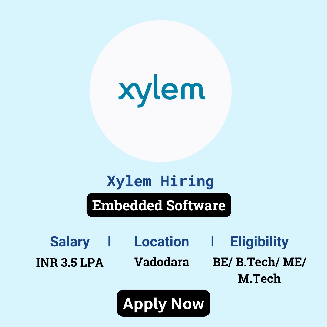 karthikpattadi's tweet image. 🔍 Xylem Careers 2024 🔍
Xylem is hiring for the position of Embedded Software Engineer.
🔗 Apply Here: zurl.co/hfnY
💬 Join Our WhatsApp Group: zurl.co/HzO9
#Xylem #EmbeddedSoftwareEngineer #TechCareers #EmbeddedSystems #CareerOpportunities