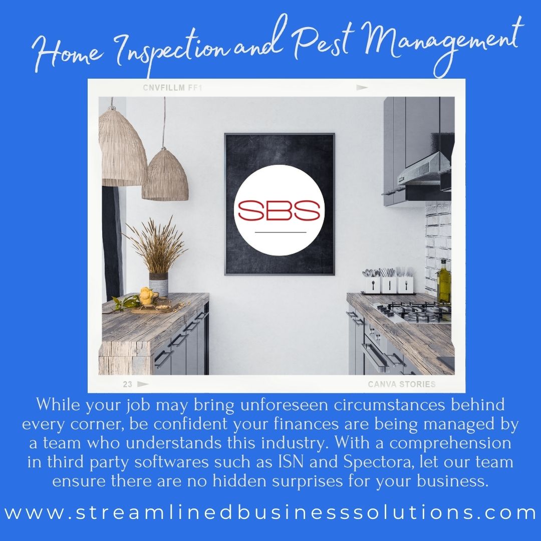 Industry Solutions - Home Inspectors &amp; Pest Management
#FinancialLiteracy #ExpenseAwareness #streamlinedbusinesssolutions #nationwidebookkeepingfirm
#knowyournumbers