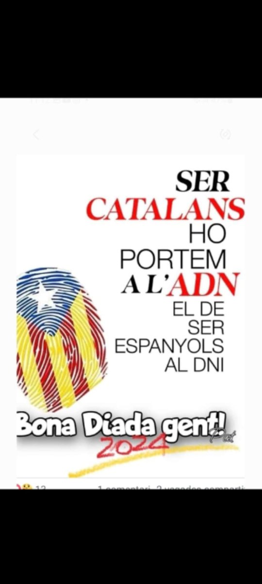 MainatJM's tweet photo. Feliç Diada! https://t.co/sUPvojMxhF