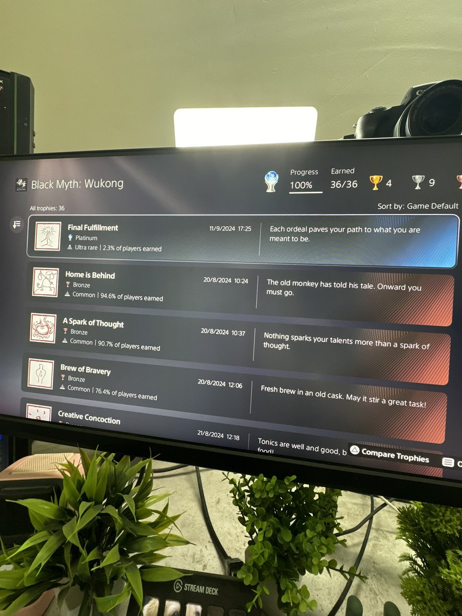 Finally did it!! Black myth wukong Platinum is heree :D