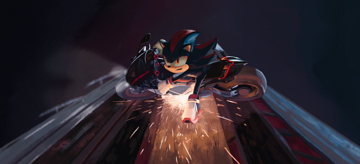 The Ultimate Life Form 🏍️ #ShadowTheHedegehog