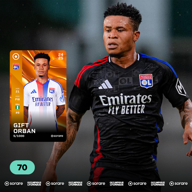 OL's tweet photo. 📊 TOP 3⃣ Sorare du mois d'Août 🦁

👀  On vous fait gagner la carte 𝑳𝒊𝒎𝒊𝒕𝒆𝒅 de Gift Orban 🔴🔵

📋 Pour participer :

☑️ Follow les comptes @Sorare et @OL
☑️ Repost la publication

🤞 TAS le 16 septembre !