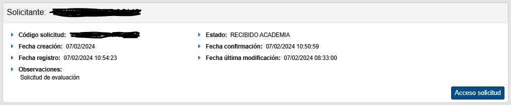 En mi caso llevo con el estado "RECIBIDO ACADEMIA" desde febrero (7 meses) y no ha habido modificaciones desde entonces. Estoy bastante preocupado y desde el portal de Aneca responde no me contestan ni me dan información.