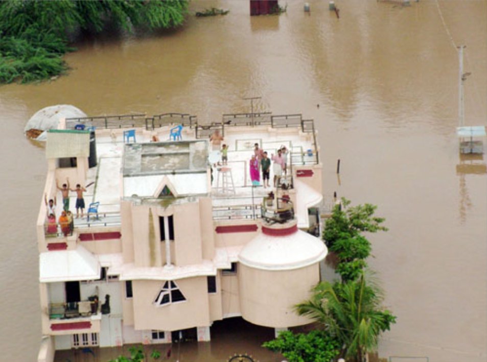 More Vishwamitri floods in Vadodara in 20th & 21st centuries; highest rain of June on record in 2005 caused first flood of century