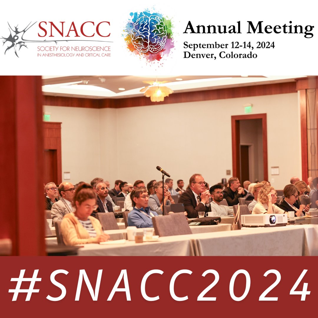 SNACC (@snaccneuro) on Twitter photo ⏳ Just 1 More Day 'til #SNACC2024 Begins! ⏳ Tomorrow, we’ll be kicking off the SNACC Annual Meeting, where experts in neuroscience, anesthesiology, & critical care come together for an unforgettable experience. See you tomorrow at the Grand Hyatt Denver! 🧠#ConferenceCountdown ⏳ Just 1 More Day 'til #SNACC2024 Begins! ⏳ Tomorrow, we’ll be kicking off the SNACC Annual Meeting, where experts in neuroscience, anesthesiology, & critical care come together for an unforgettable experience. See you tomorrow at the Grand Hyatt Denver! 🧠#ConferenceCountdown
