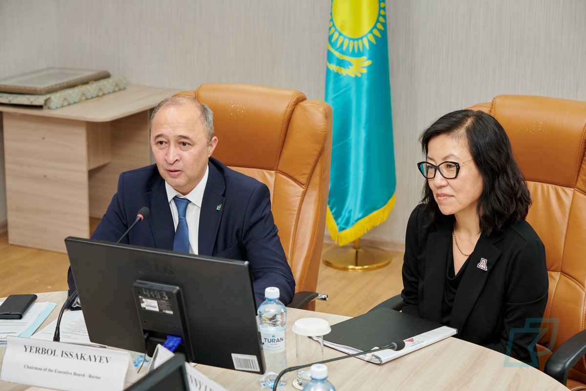 Kozybayev University tweet media