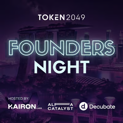 decubate's tweet photo. 🚀 Decubate is Hosting Two Exciting Side Events at Token 2049!

We are thrilled to be hosting two amazing side events during Token 2049, where you'll have the chance to connect with key leaders in the blockchain space.

1️⃣ First Event:

Decubate, alongside @taskonxyz, The Social Laboratory, @MonsterEnergy, and @silverfox_so, is excited to present another unforgettable networking event during Token 2049.

Date: September 18, 2024

Details: https://t.co/qwlbgtQX35

2️⃣ Founders Night:

Decubate, in collaboration with @AlfaCatalyst_ and @KaironLabs , is thrilled to present Founders Night — an exclusive side event during Token 2049.

Date: September 19, 2024

Details: https://t.co/jz76OWrpsI

We can't wait to see you at both events!