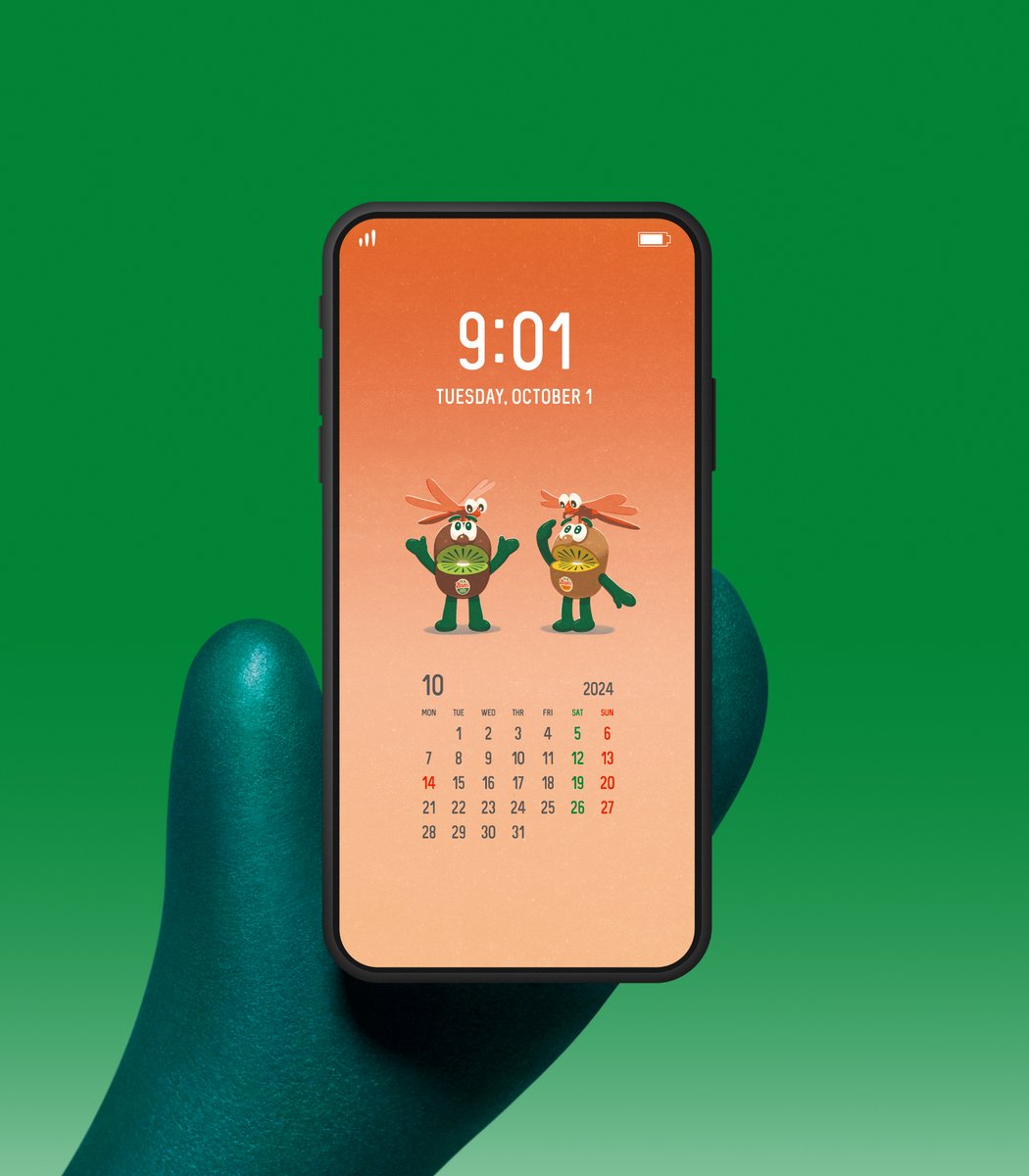 🎃10月の壁紙カレンダー🎃 赤いトンボさんを見かけるようになったね