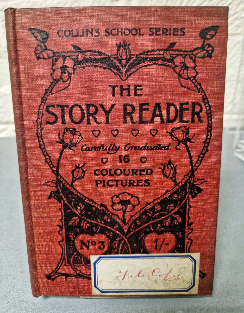 HarperCollinsUK's tweet photo. School holidays are sadly over but we are ready to learn &amp; be inspired by the Collins School Series which contain a mix of educational text &amp; popular childrens' stories! Published in the late 1800s/early 1900s these were hugely popular &amp; sold hundreds of thousands. #HCArchive https://t.co/T2MtB90whe