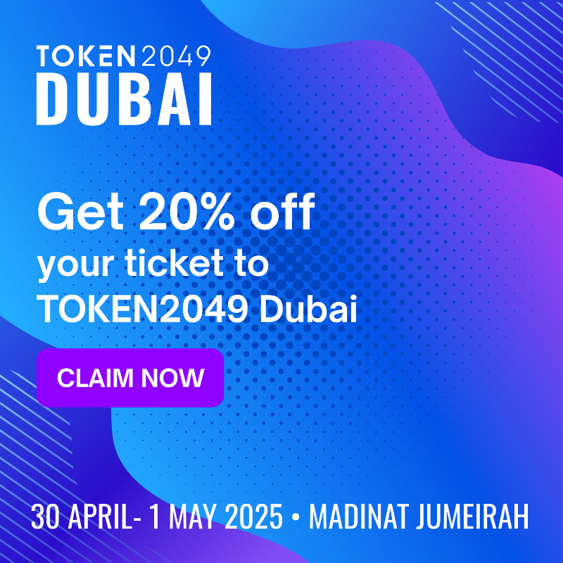 token2049's tweet photo. The #TOKEN2049 Dubai Pre-Sale is Live 🇦🇪

Get ready for an exceptional new experience: bigger, better, and more immersive than ever, as we take over Dubai on 30 April - 1 May 2025.

Use code TOKENFAM25 during #TOKEN2049Week for 20% off – just US$399 during this special pre-sale.