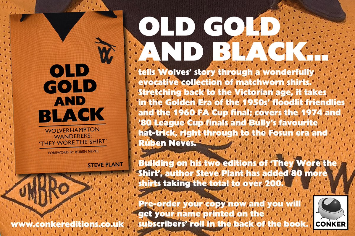 TheWolvesShirt's tweet image. &quot; Without a doubt it was a beautiful journey, first season was something special, the atmosphere, the way we played, the pressure of the Championship!!!&quot;  
Old Gold &amp;amp; Black, available from 14th October with foreword by Ruben Neves.....

theyworetheshirt.com