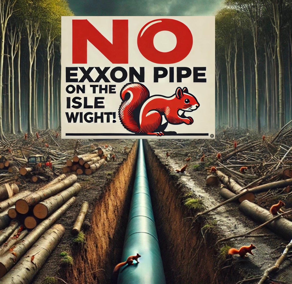 AlistairChisho4's tweet photo. The Isle of Wight is a UNESCO Biosphere and home to the red squirrel. Proposals to take the Exxon pipeline thorough the island and potentially Brighstone forest are ludicrous.

#exxonpipeline 
#isleofwight #UNESCO 
https://t.co/77k4W6vXG5 https://t.co/Lbsok0Vw4Q