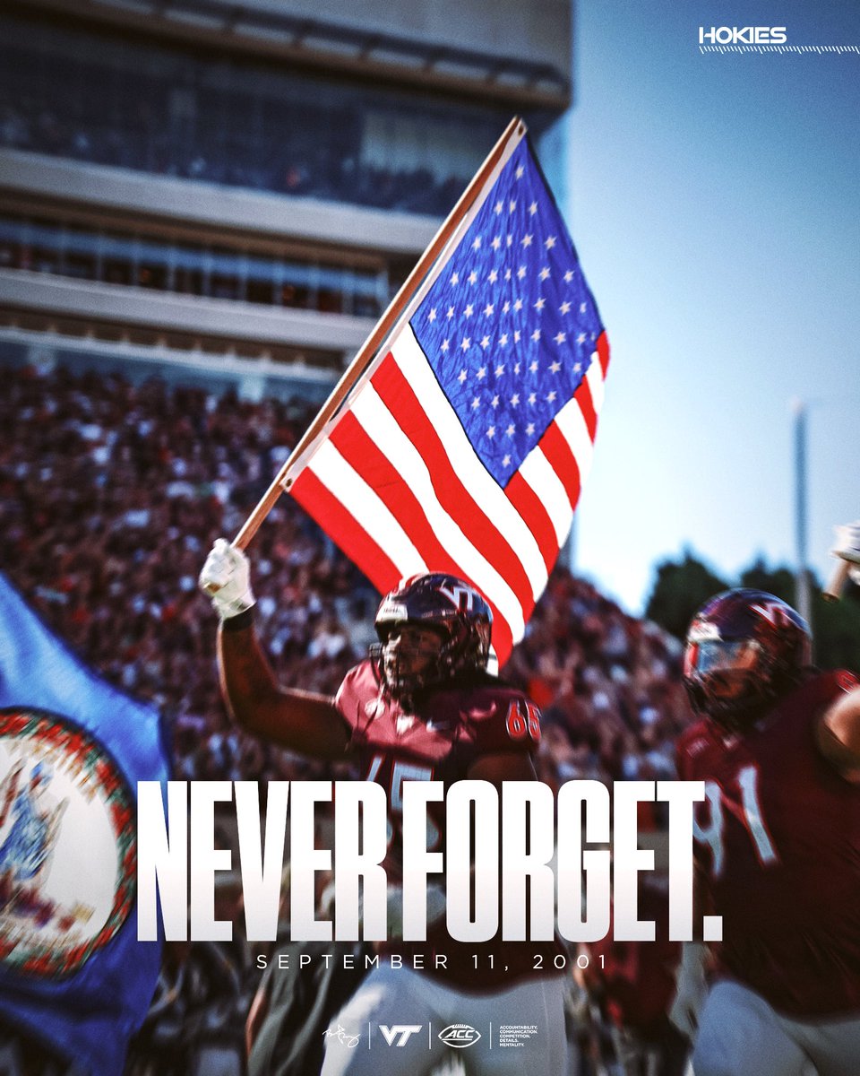HokiesFB's tweet photo. Never forget. 🇺🇸 https://t.co/yY8uYQp7Jh