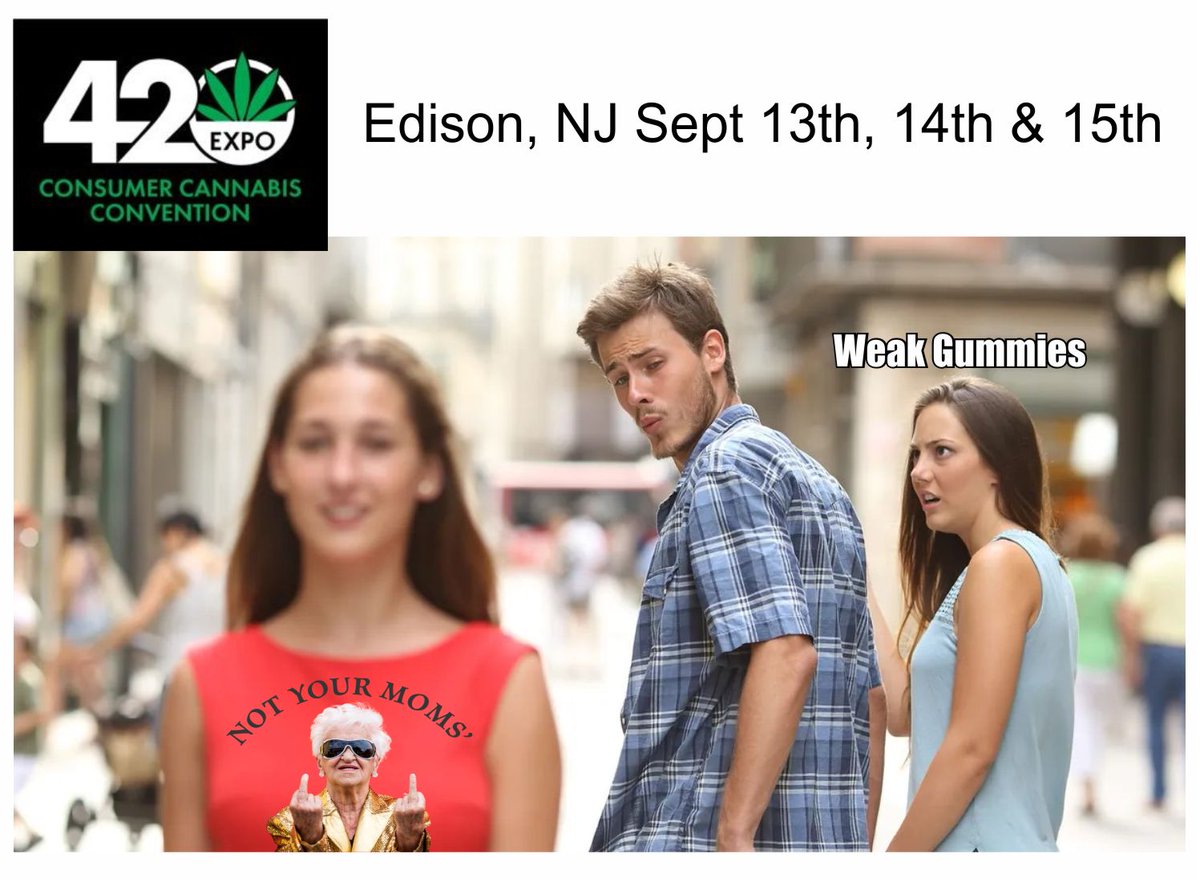 DeviateNetwork's tweet photo. Not Your Moms' will be turning heads Booth 644 at 420 Expo in Edison NJ!
@the420expos #420expo #notyourmoms https://t.co/LlNcDiODvD