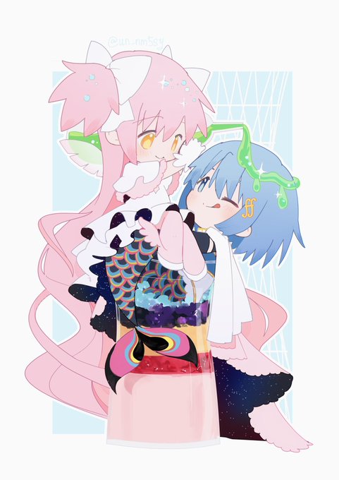 美樹さやか ,佐倉杏子 「 #魔法少女まどかマギカ 」|Ugi114