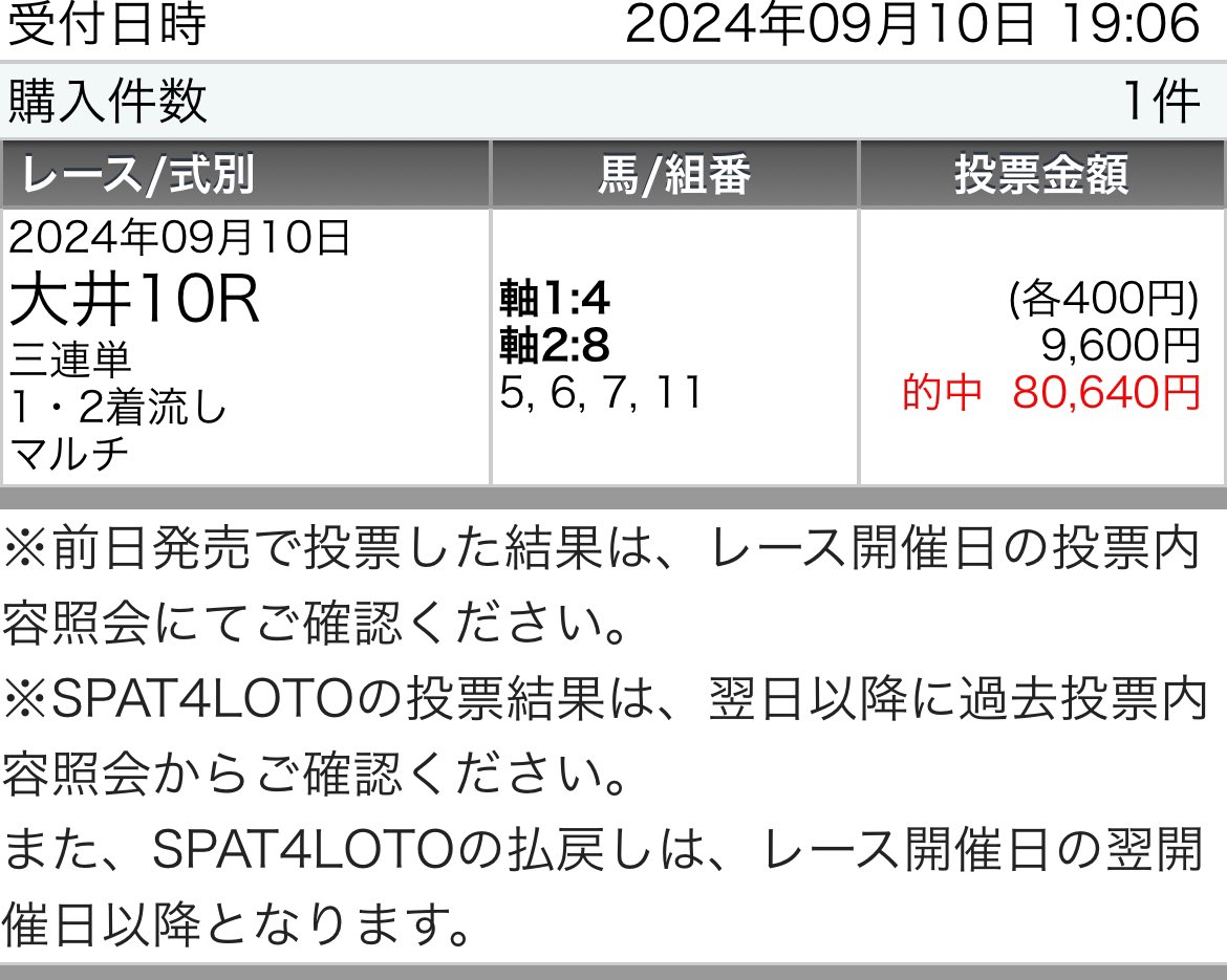 tekityu_san's tweet image. 🎁木曜大井全勝負レース予想プレゼント🎁

［条件］いいねRPフォロー

㊗️6万馬券初め高配当4発で大井連勝㊗️
1R🥈◎コウユープリティー🎯
3R🥈◎ミッションアイズ🎯
4R🥇◎アクナーテン🎯
5R🥇◎ユルリ🎯
6R🥇◎サンバフレイバー🎯
8R🥉◎ヨシノローズ🎯
9R🥈◎レーニア🎯
11R🥇◎エンテレケイア🎯