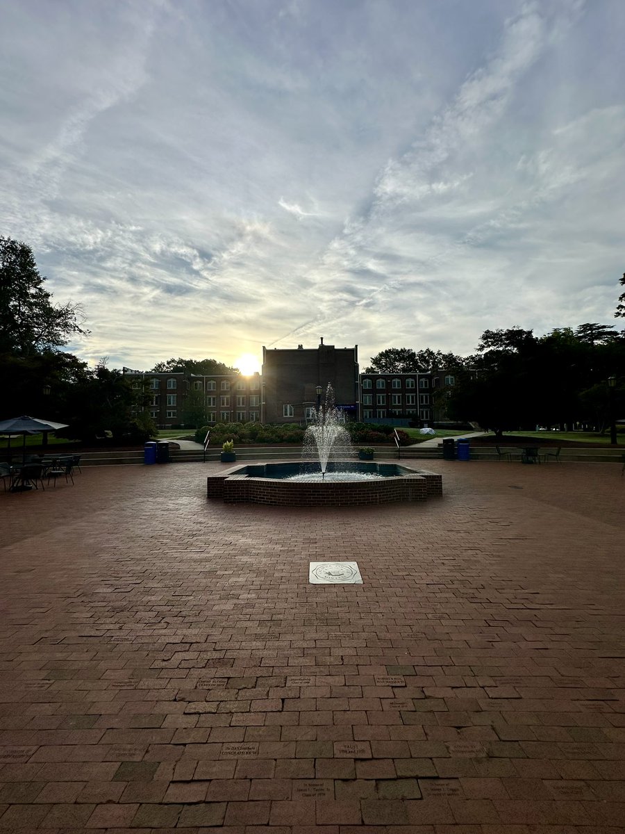 Morning campus views
