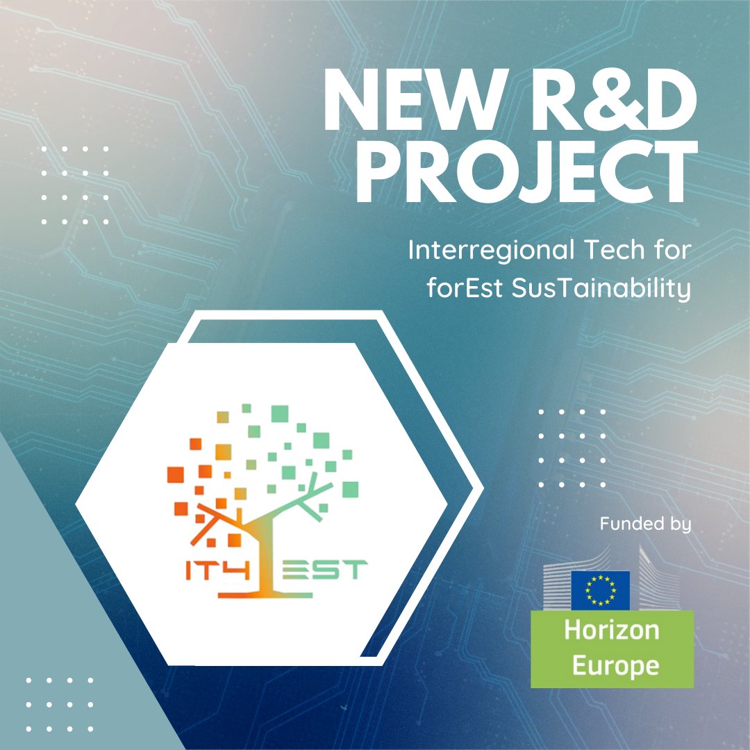 Konnektable's tweet image. @Konnektable  joins #IT4EST, a Horizon Europe project focused on sustainable forest management! 🌲 Excited for tomorrow's kickoff meeting to tackle wildfires and sanitary risks with 13 European partners! 🚀

Learn more: bit.ly/3Tot31O

#GreenTech #EUProjects