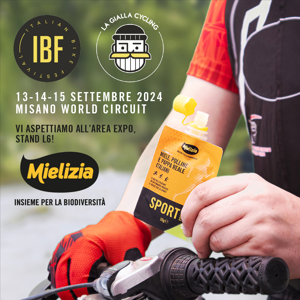 Mielizia (@mielizia_conapi) on Twitter photo 🍯#Mielizia è partner di #ItalianBikeFestival e sponsor de "La Gialla Cycling"! 🚴
📍Vi aspettiamo a #Misano <a href="/circuitomisano/">Misano World Circuit</a> dal 13 al 15/9 - Area Expo✅ Stand L6 - per un viaggio nel mondo delle #api, con giochi e attività per adulti e bambini!
➡️Info italianbikefestival.net 🍯#Mielizia è partner di #ItalianBikeFestival e sponsor de "La Gialla Cycling"! 🚴
📍Vi aspettiamo a #Misano <a href="/circuitomisano/">Misano World Circuit</a> dal 13 al 15/9 - Area Expo✅ Stand L6 - per un viaggio nel mondo delle #api, con giochi e attività per adulti e bambini!
➡️Info italianbikefestival.net