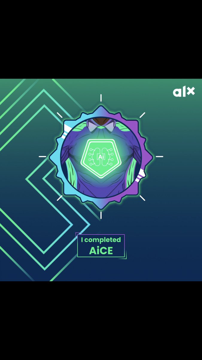 milo_serdie's tweet photo. Just completed AiCE
Feels so amazing 😊
#aice #aiced2024 #alx_ai #alxafrica https://t.co/zf6BAyP4fT