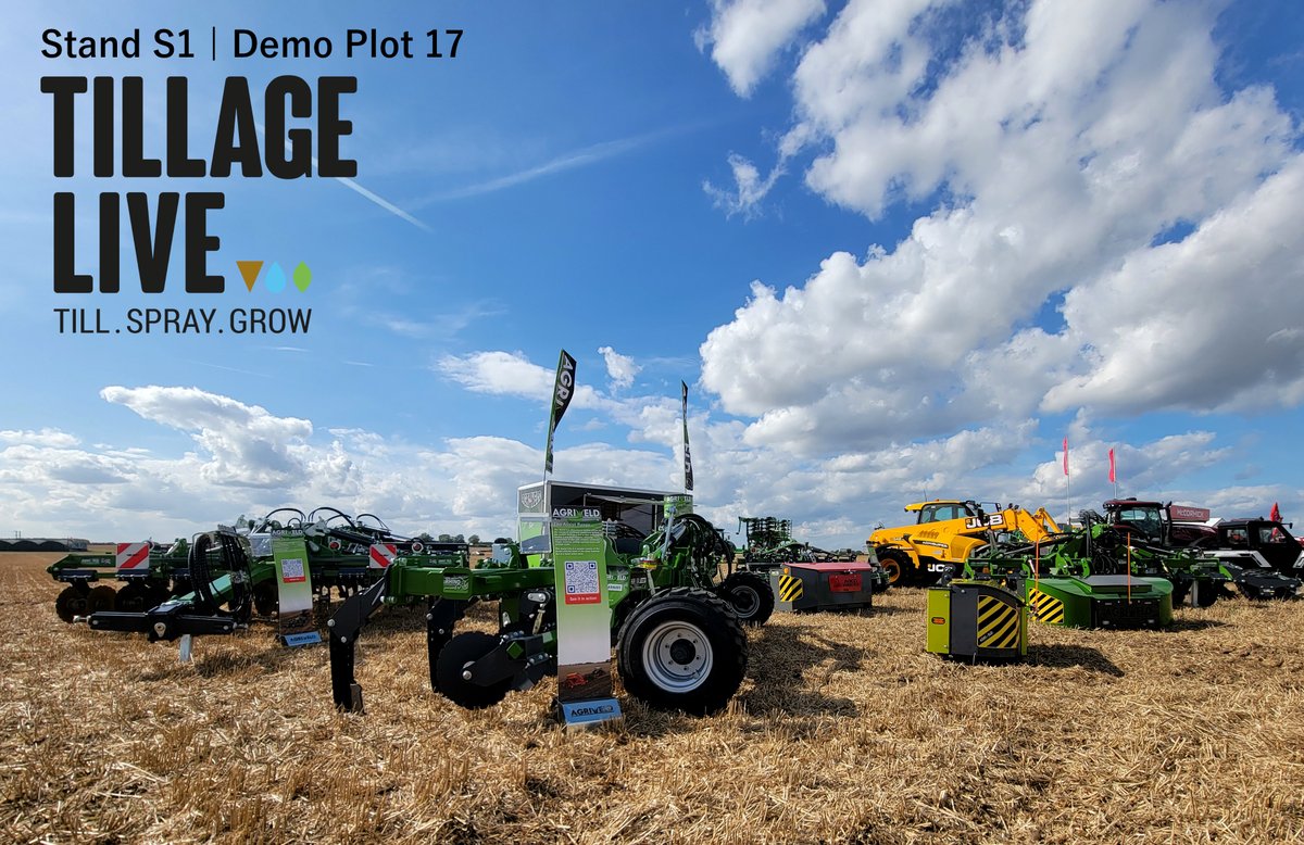 This time next week its Tillage-Live and we cannot wait.

Hoping for the sun again (and not the rain!!)

We are on Stand S1 with a host of products from cultivation to weights, Quickshifts and more and we will be demonstrating our ASL and Assist Toolbars in our demo area