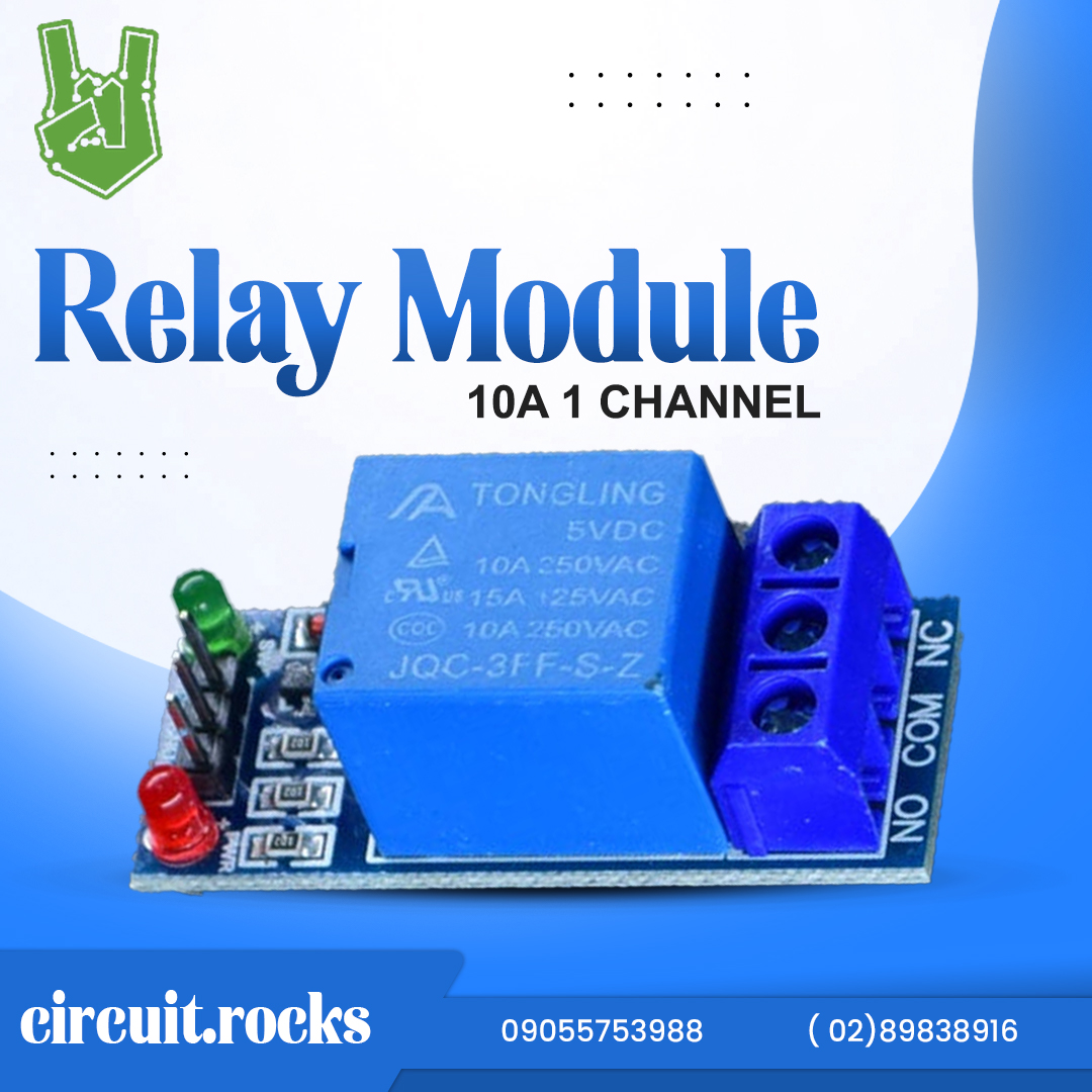 circuitrocks's tweet image. If you are looking to buy Relay Module 10A 1 Channel, circuitrocks brings you the best quality relay module.
Visit - rb.gy/zxea2s
#relaymodule #module #relay #module #tenampere #channel #rechargablebattery #battery #oscillioscopre #siren #transmitting #rf