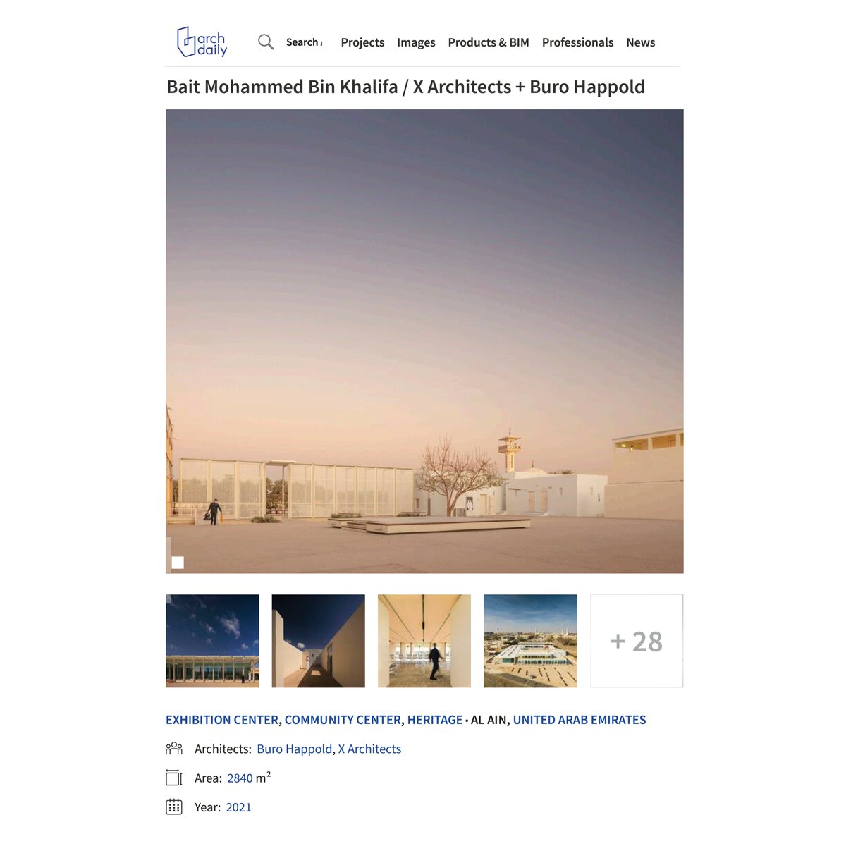We're thrilled to announce that Bait Mohammed Bin Khalifa has been published on ArchDaily! Check out the full article below.

archdaily.com/1020678/bait-m…