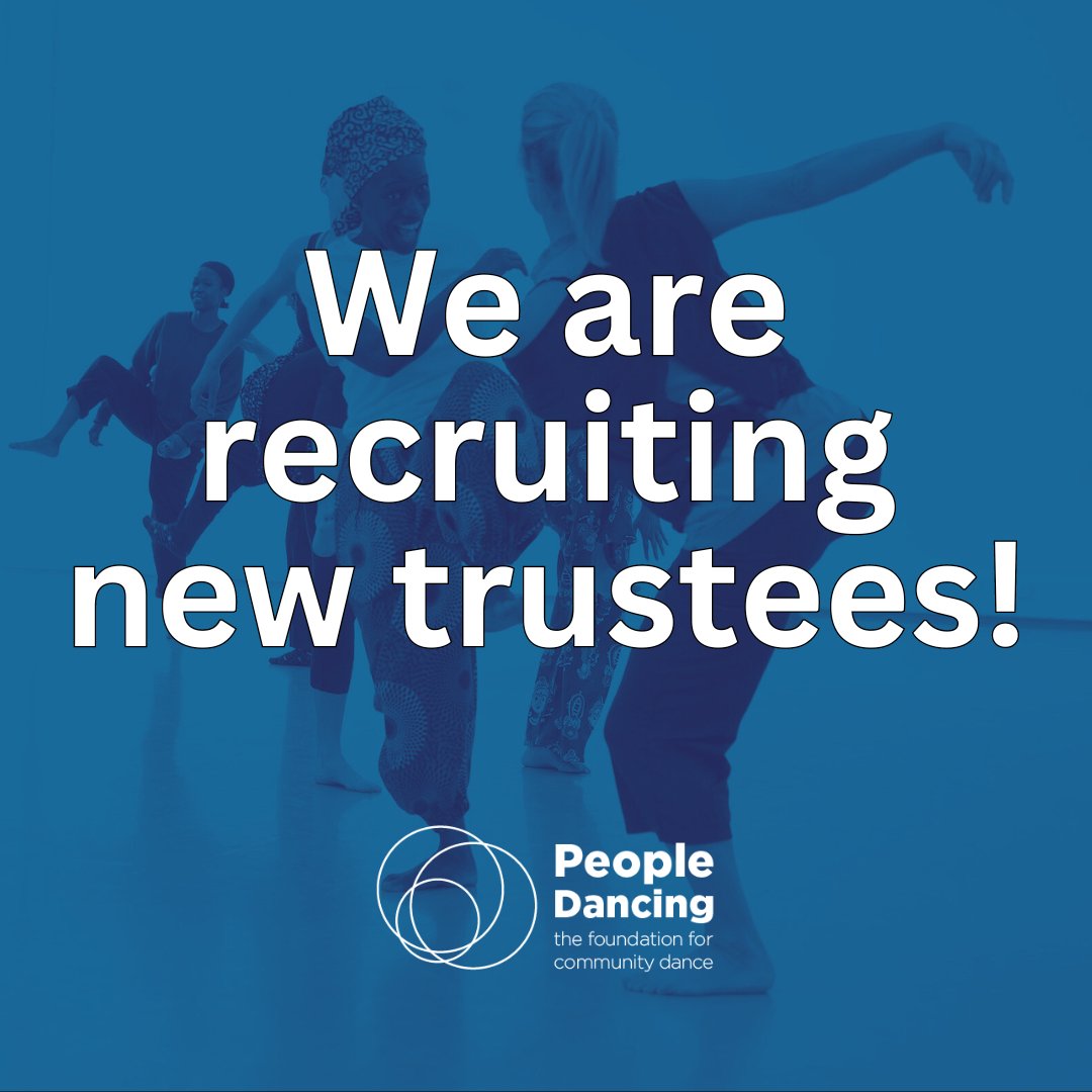 PeopleDancingUK's tweet photo. People Dancing is looking for 3-5 new Trustees with vision and commitment to support our future plans. Could this be you?

Learn more about making a difference and the benefits of becoming a Trustee here: https://t.co/feU6mx2ZUc https://t.co/WS2g0KSJcK