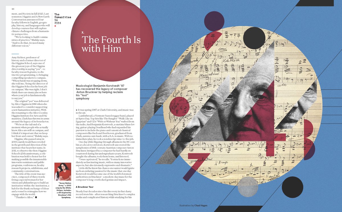 JoanieBrep's tweet photo. Chad Hagen
Clark University Magazine
Lost Symphony
#ChadHagenillustration #ClarkUniversityMagazine #lostsymphonybyAntonBrucker #motiongraphics #motiondesign #2Danimation #conceptillustration #graphicdesign #digitalart #AIAP #highereducationillustration
https://t.co/Lpl0RmUqd3 https://t.co/MLHFghF3OG