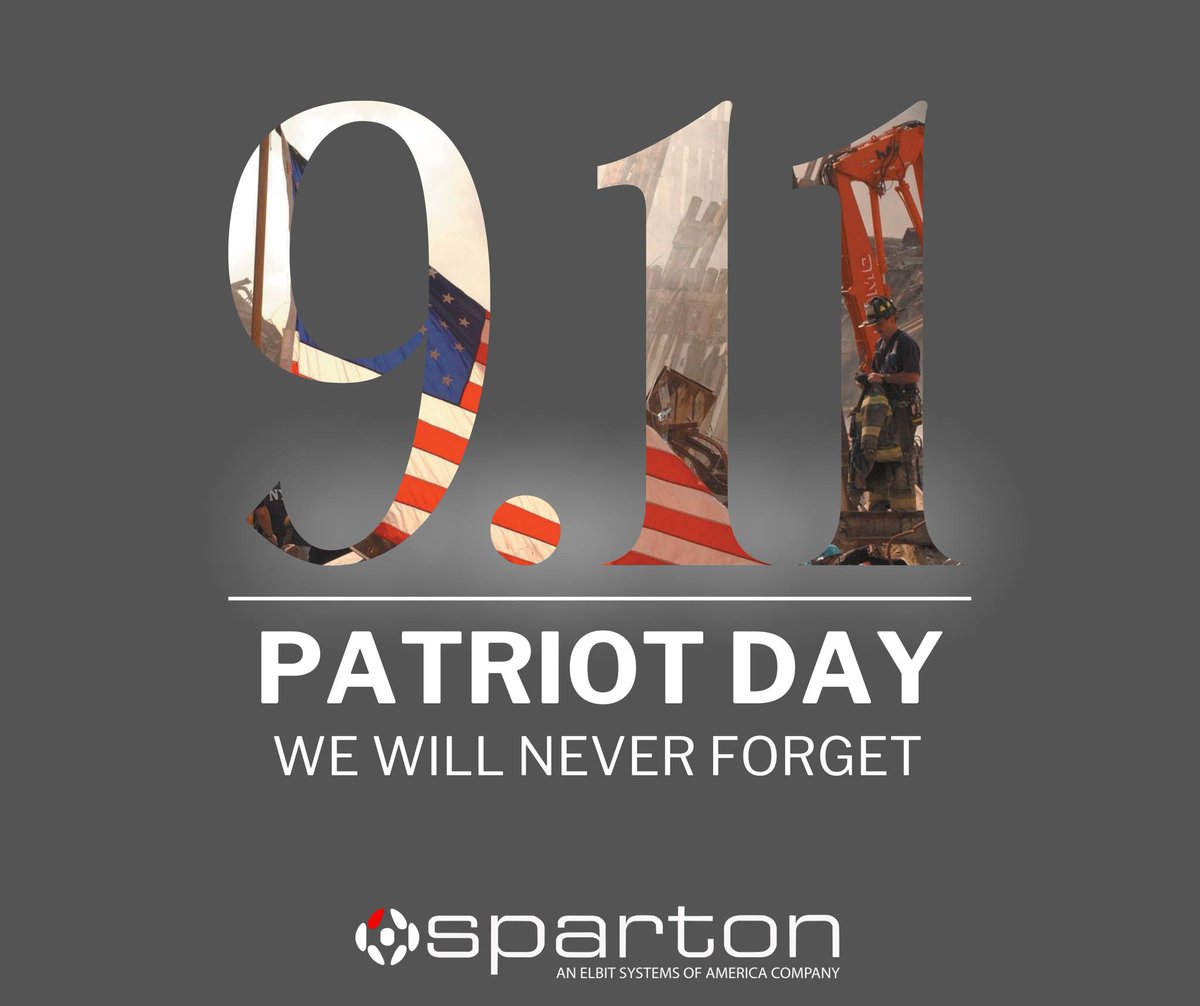 Patriot Day | We remember and honor the resilience and unity of our nation in the face of adversity.
 
Let us never forget the lives lost and the heroes who emerged on that fateful day.
 
 #PatriotDay #NeverForget #UnitedWeStand #Sparton