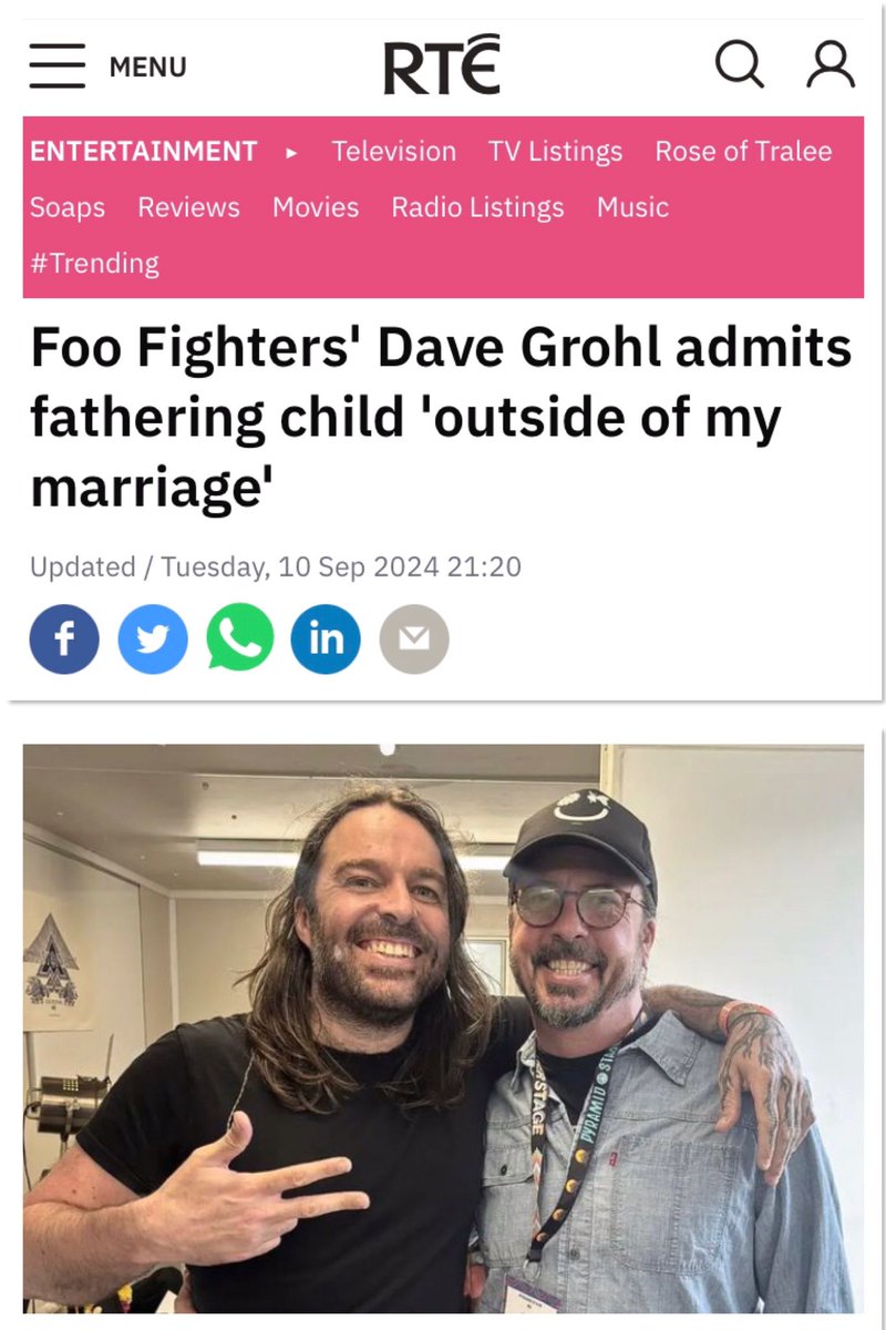 I was hoping to wait until I could break the news to my family, but there you go..