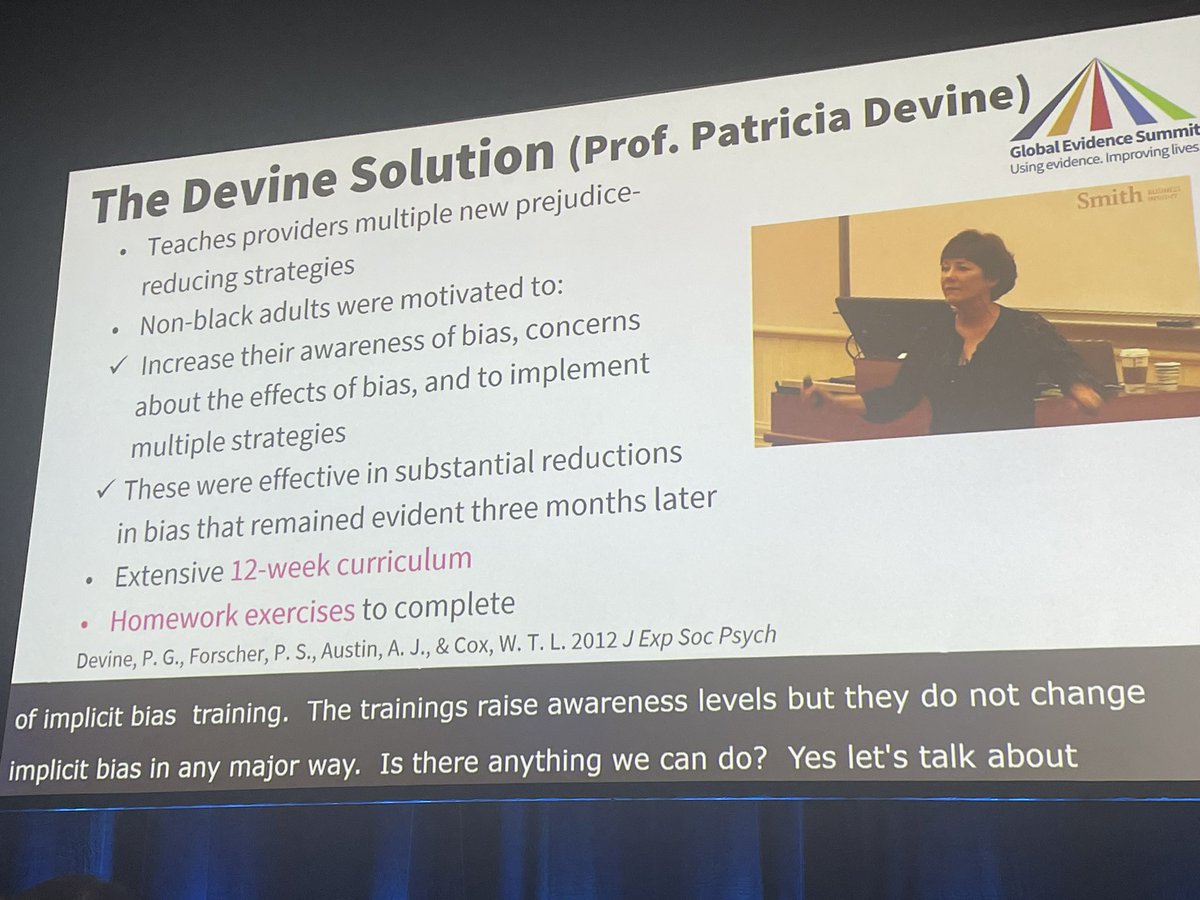David Williams walking  us through some interventions to reduce inequalities. I need to read more about the Devine Solution… #GES2024