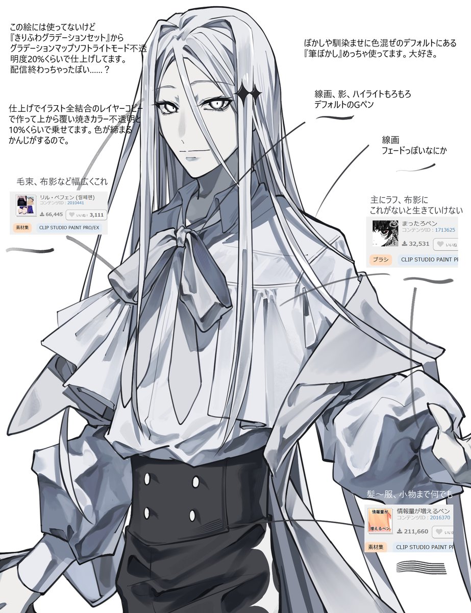 拡散垢③ページ RT @14trpg: 最近の立ち絵でお絵かきツール解説してみた！布教です