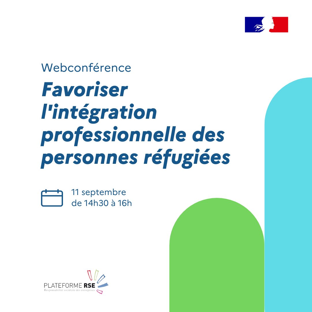 📺Notre webconférence consacrée à l'intégration professionnelle des personnes réfugiées commence dans quelques instants.
Pour la suivre en direct
👉strategie.gouv.fr/debats/webconf…