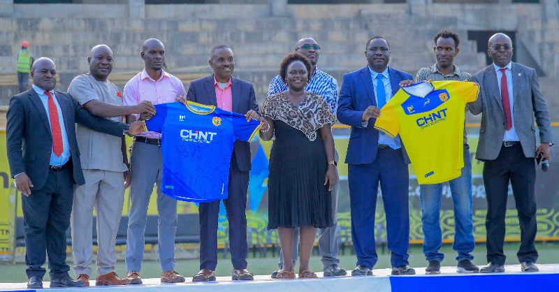 KCCAFC's tweet photo. Pomp and Glamour as KCCA FC unveils jersey and squad ahead of 2024/25 season 
All the full details of #KCCAFCDay ⤵️