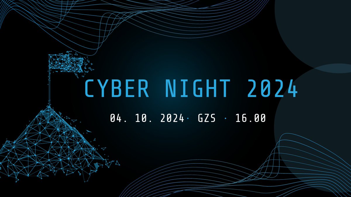 🔐 What’s Capture the Flag (CTF)? It’s a hands-on challenge where you locate vulnerabilities and capture hidden "flags." At Cyber Night 2024, you’ll hack a smart home’s IoT devices!
 📅 Registrations open 16th September
Think you're up for it? ⤵️
cybernight.org