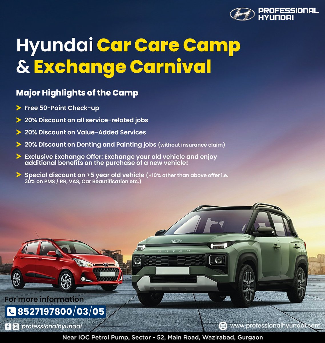 ProfessionalHy3's tweet photo. Dear Valued Customer,
We are pleased to announce our Festive Season Offer at Professional Hyundai from 9th September to 25th September 2024!

#HyundaiService #hyundaiservicecenter #carservices #carmaintenance #carrepair #carworkshop #hyundaiworkshop #professionalhyundai https://t.co/w9qltlbmKu