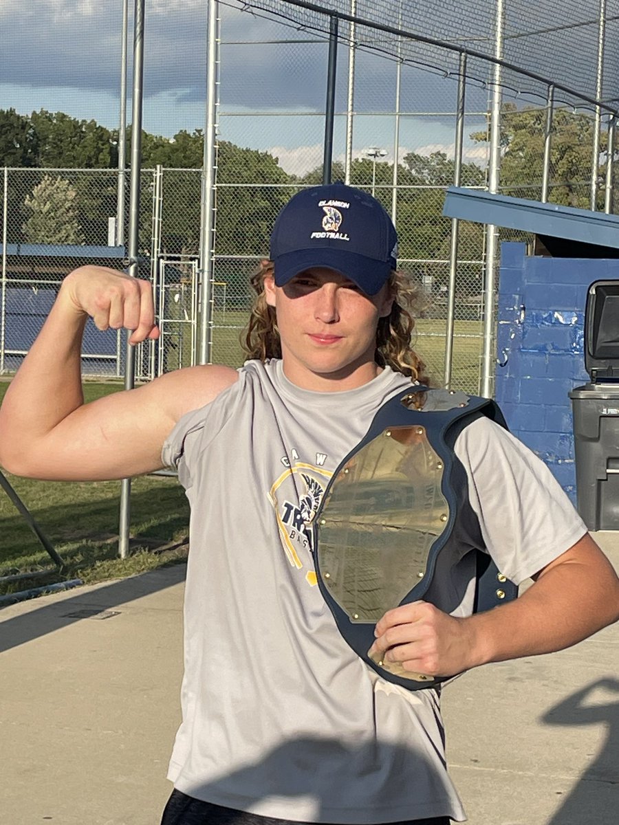 Week 2 DPOW  SO LB Graysen Carroll. Graysen has done a good job being the signal caller for the defense this year! Also, Graysen being a SO was voted one of the captains for the Varsity Football Team! Being only a SO this is a huge accomplishment. Keep up the good work Graysen!
