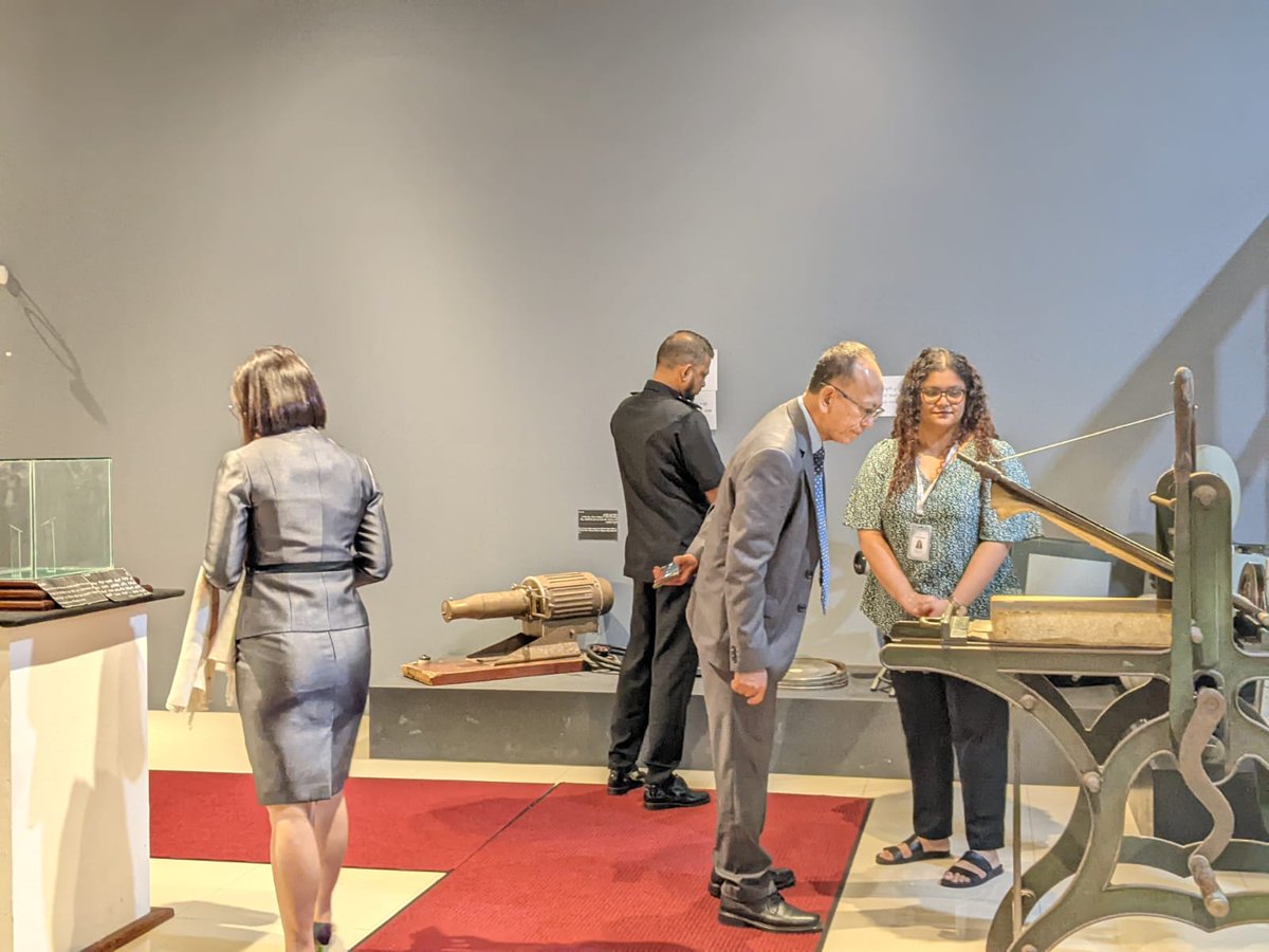 ތައިލެންޑްގެ ޑިޕާޓްމަންޓް އޮފް ކަރެކްޝަންގެ ވަފުދު ޤައުމީ ދާރުލްއާސާރަށް މިއަދު ކުރި ޒިޔާރަތުގެ ތެރެއިން