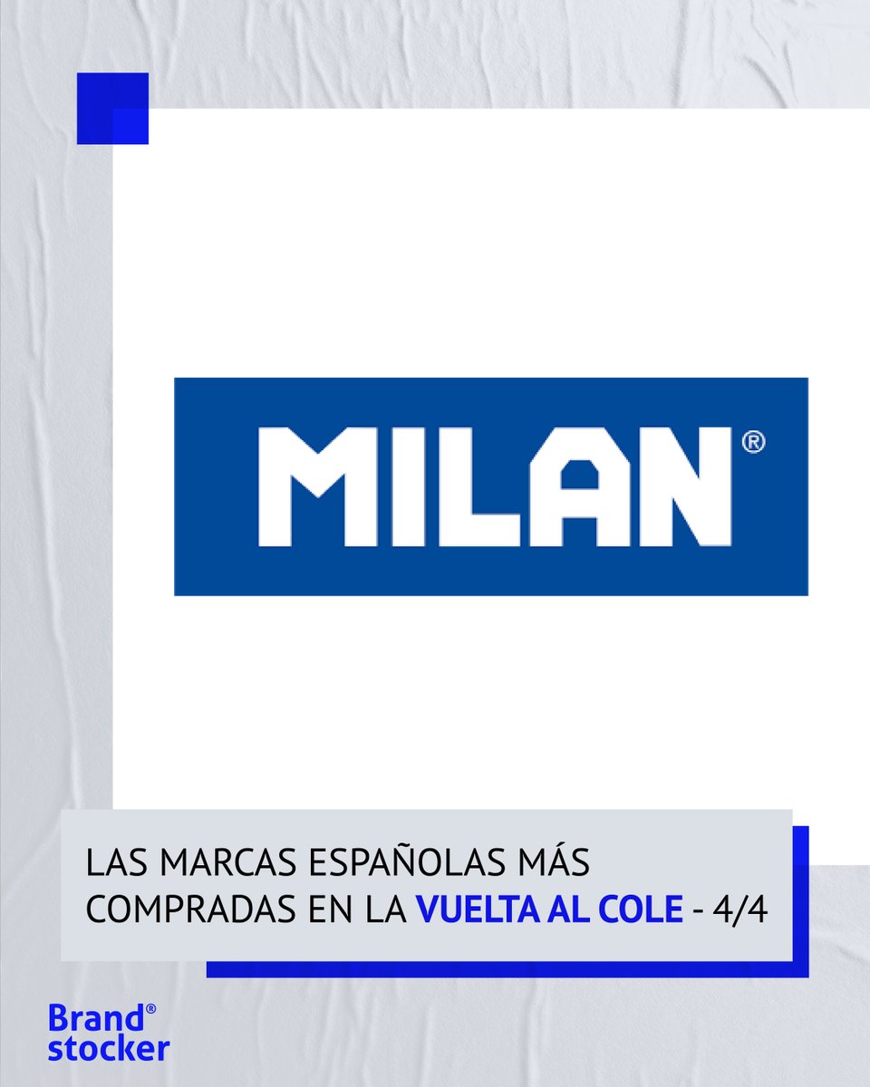 BrandStocker's tweet photo. Esta semana recordamos la historia de #Milan y con ello, esas interminables compras de materiales para la vuelta al cole 😅
#branding #brandstocker #curiosidades #marcas #marketing #marcalíder #vueltaalcole https://t.co/WXnRppcEyV