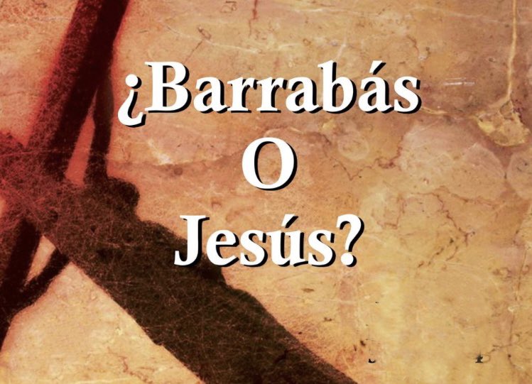 #rpsp ELECCION 
Mar. 15 El nombre Barrabás (asesino y terrorista) significaba “hijo del padre”, por lo que la elección de la multitud que no siempre tiene la razón, fue que aceptaron al falso hijo del padre y no al verdadero, Jesús Rey del Universo. ¿Hoy tú a quién eliges?
