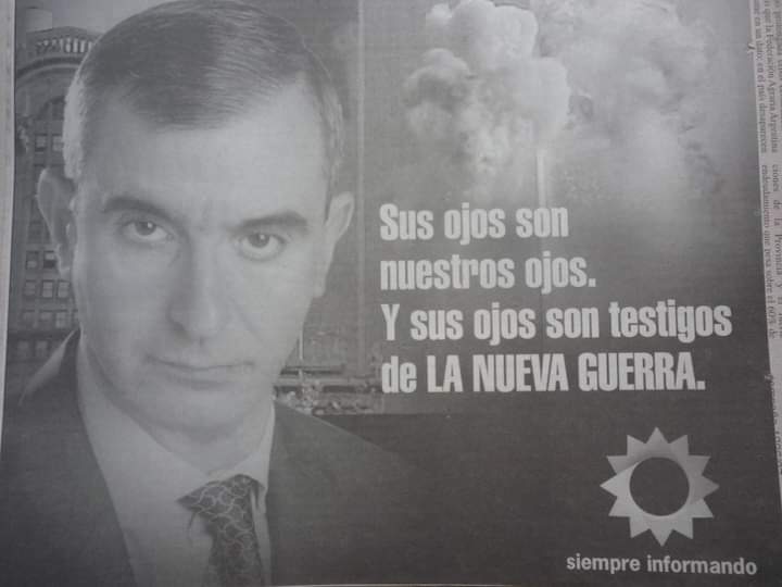 TintaOjo's tweet image. Un #11DeSeptiembre de 2001 algo pasó en el planeta. 
Justo el Doctor #NelsonCastro, conductor de #PuntosDeVista en AM #LaRed y de #ElJuegoLimpio en #TN estaba en el lugar preciso de los hechos.