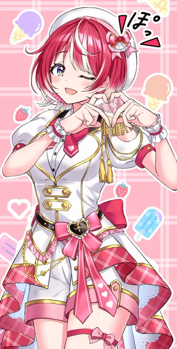 灯里愛夏さんの応援幕イラストを描かせていただきました!!アイマスエキスポで是非ご覧ください!掲載イメージは引用元に!#アイマスエキスポ応援幕#ヴイアラ #灯され隊#まなか画いっぱい 