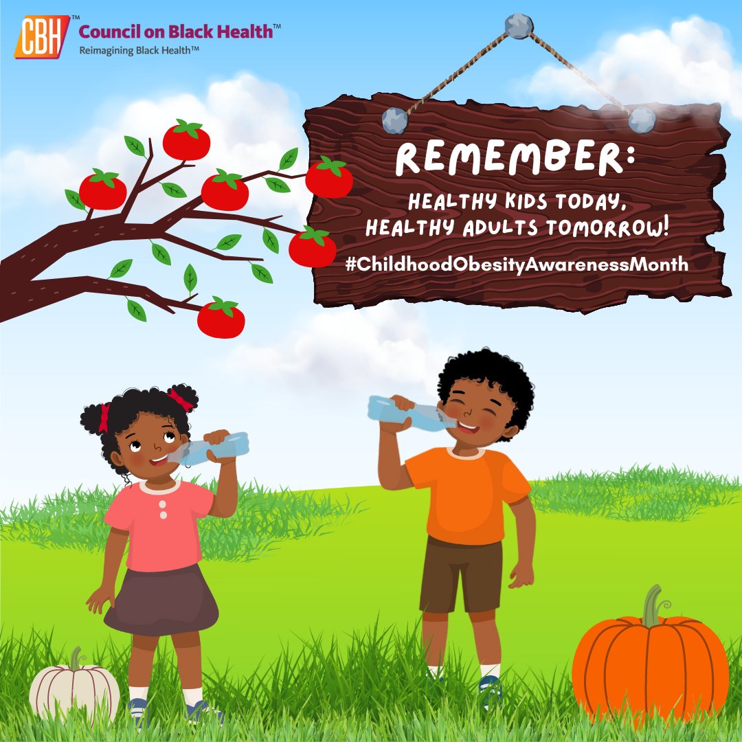 🌟 September is Childhood Obesity Month! 🌟 
Let’s promote healthy habits for our little ones for a brighter future. 🍎🥦 
Check sesameworkshop.org/resources/eati… 🛒✨ 

Healthy kids = healthy adults! 👧🏽👦🏿👶🏾