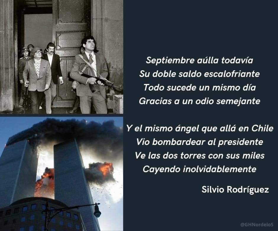 11 de Septiembre. 
#Cuba #CDRCuba #NoAlTerrorismo