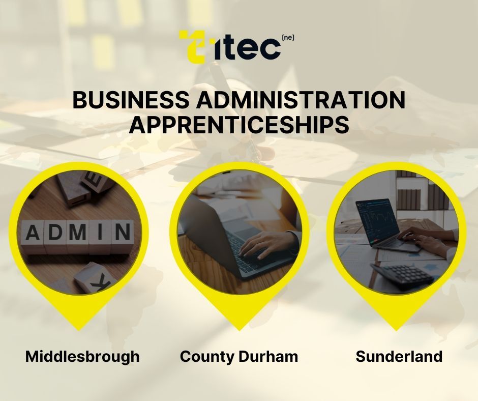 ITEC North East (@itecnortheast) on Twitter photo 🖥 Careers in Business Administration 🖥
We have a range of Business Administration positions available throughout the North East.
We have positions available in:
📍Middlesbrough
📍County Durham
📍Sunderland
Email: info@itecne.co.uk or phone: 01325 238 470. 🖥 Careers in Business Administration 🖥
We have a range of Business Administration positions available throughout the North East.
We have positions available in:
📍Middlesbrough
📍County Durham
📍Sunderland
Email: info@itecne.co.uk or phone: 01325 238 470.